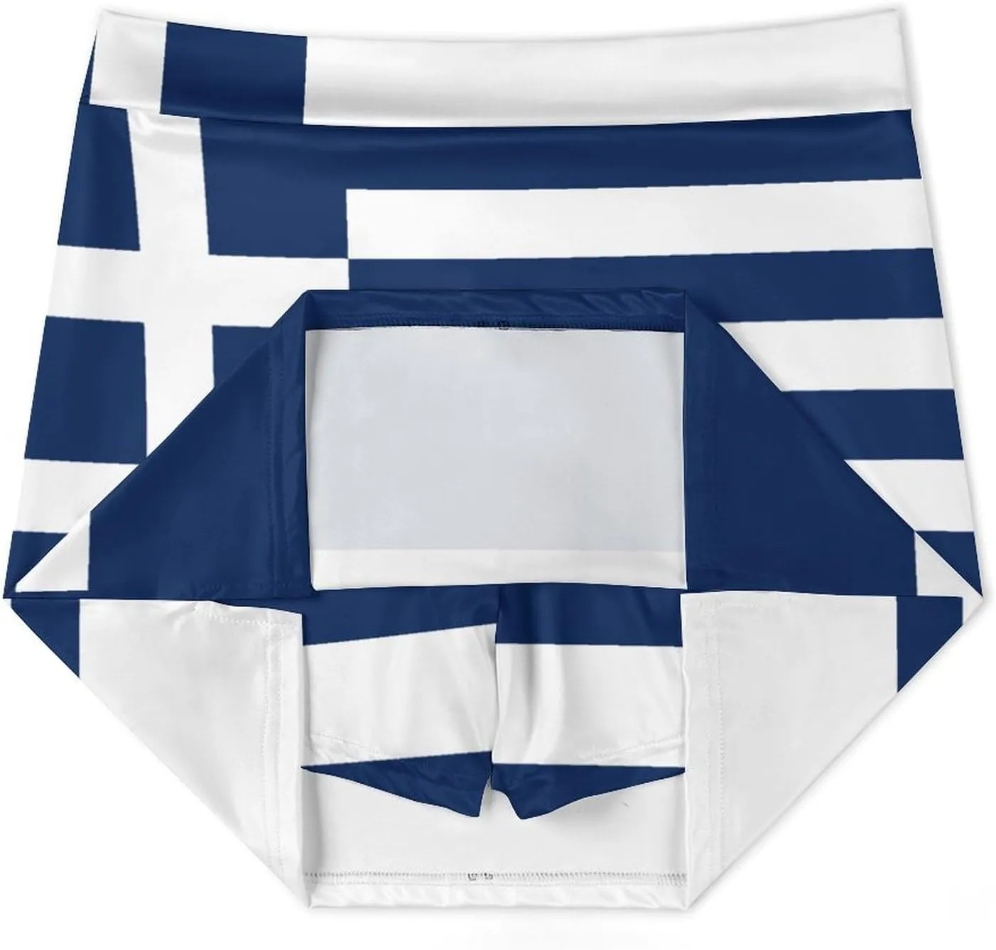 Zakqeik Womens Short Skirt Scotland Flag Golf-Skirts Loose Mini Skirt High Waist Workout Skort