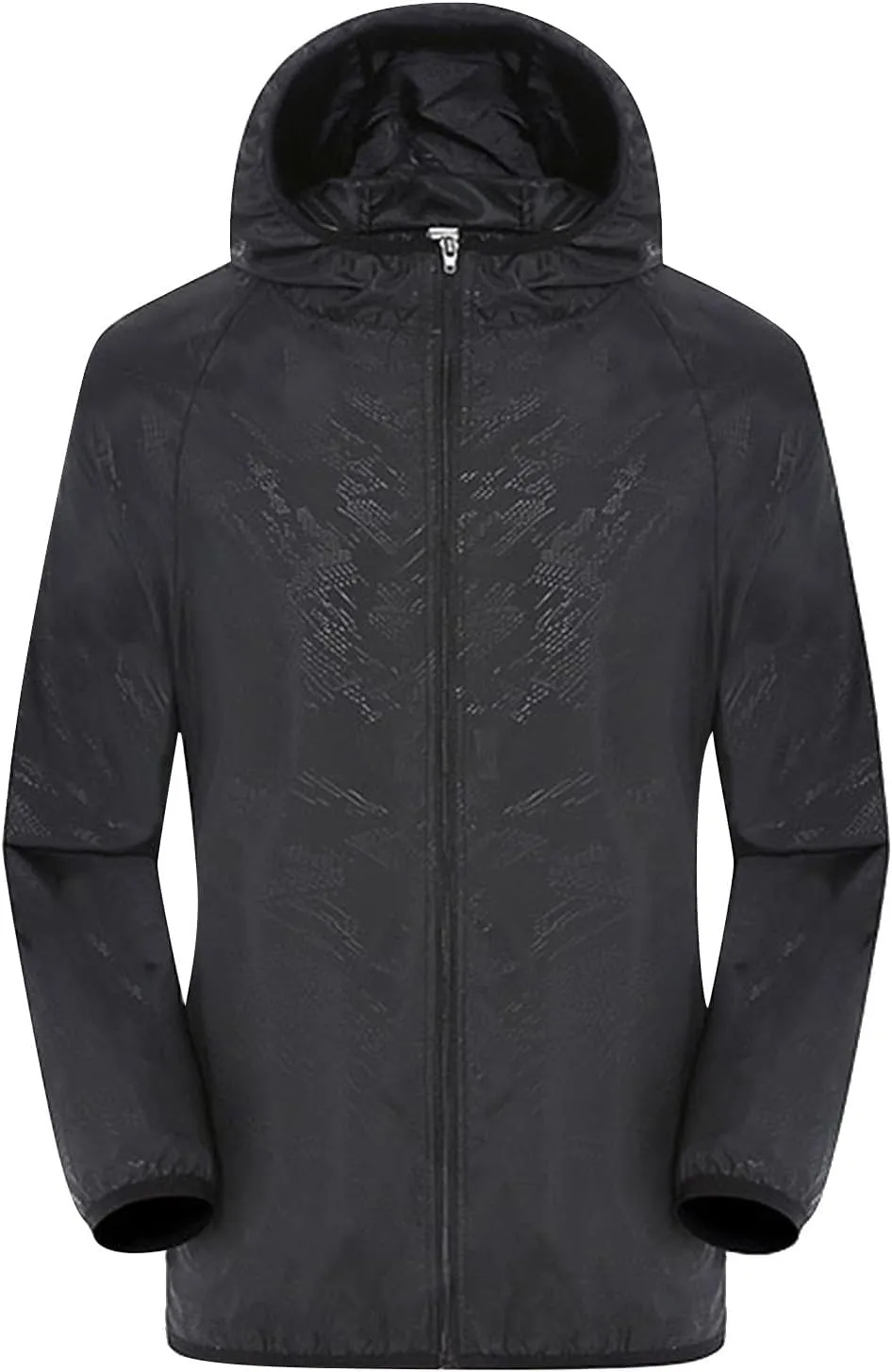 ZYXTIM Waterproof Rain Coat Unisex Sun Protection Lightweight Packable Quick Dry Hiking Windbreaker Oversize Workout Jackets